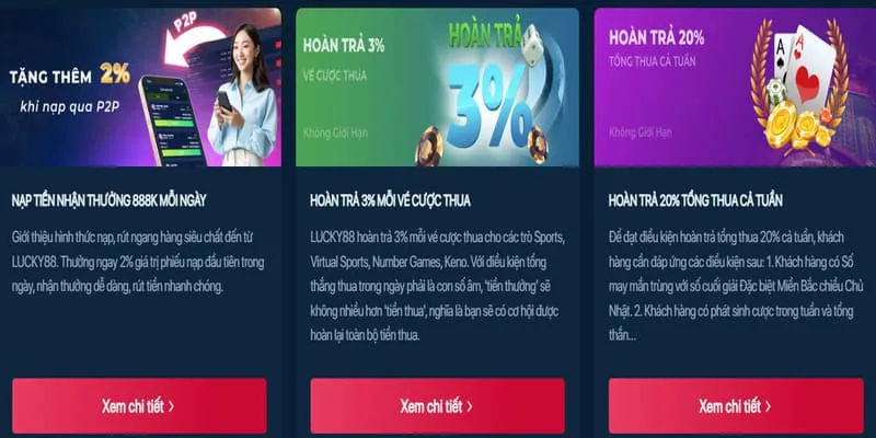 Khuyến mãi ebet mới nhất